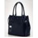 Ralph Lauren Newbury Double Zip Shopper Handbag (Navy)